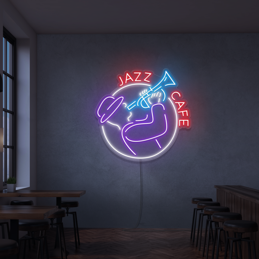 Neon Schild Jazz Cafe