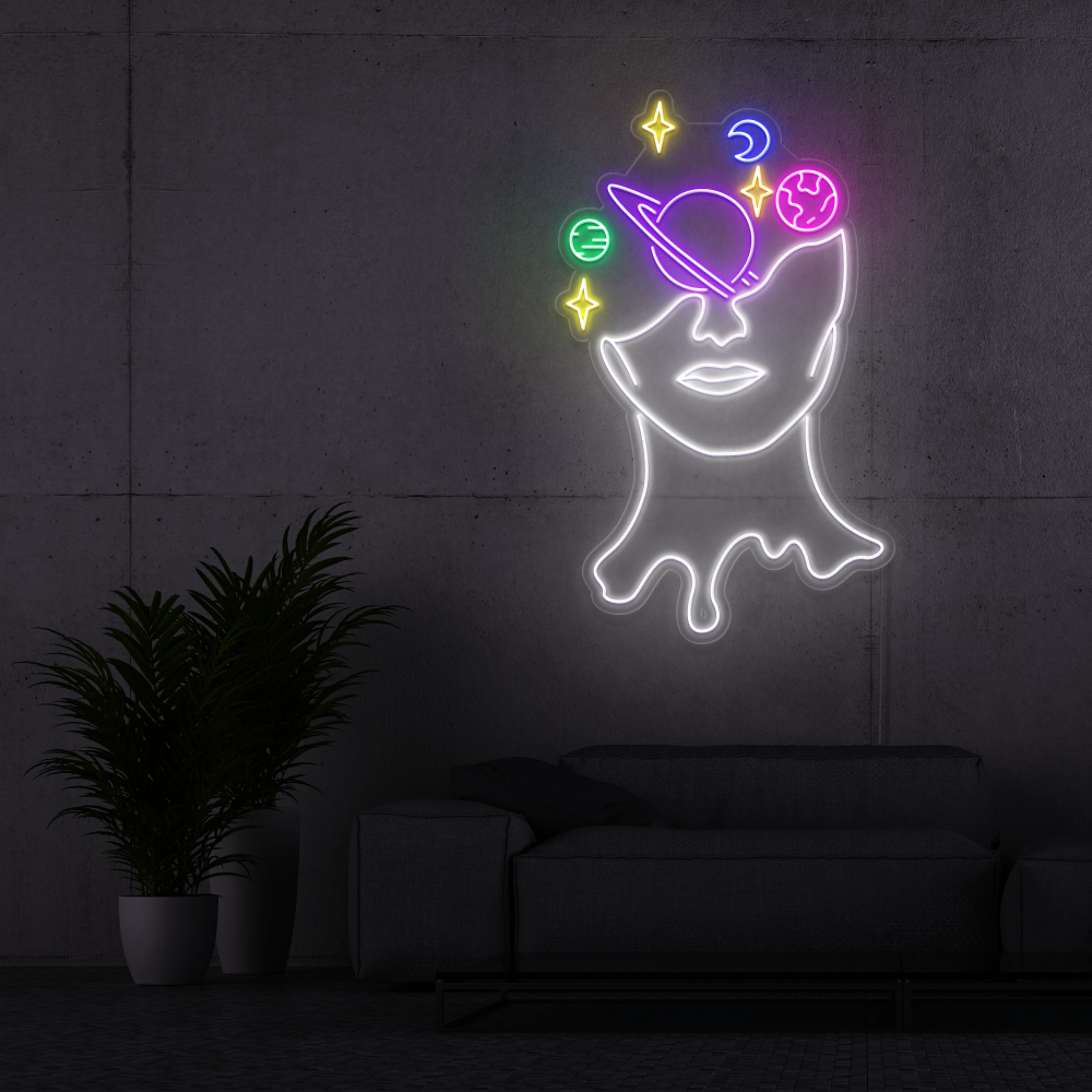Neon Schild Astrologie