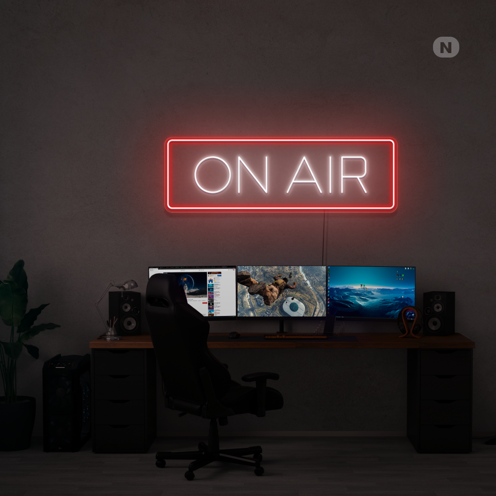 Neon Schild On Air