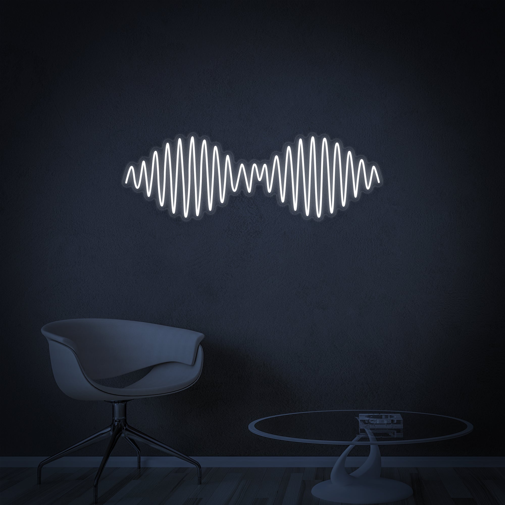 "AM Wave Musik Rockband" Neonschrift
