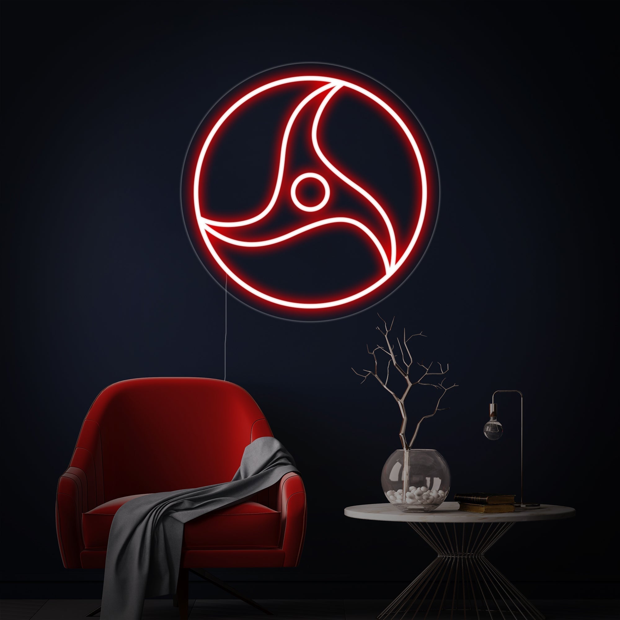 "Akatsuki" Neonschrift