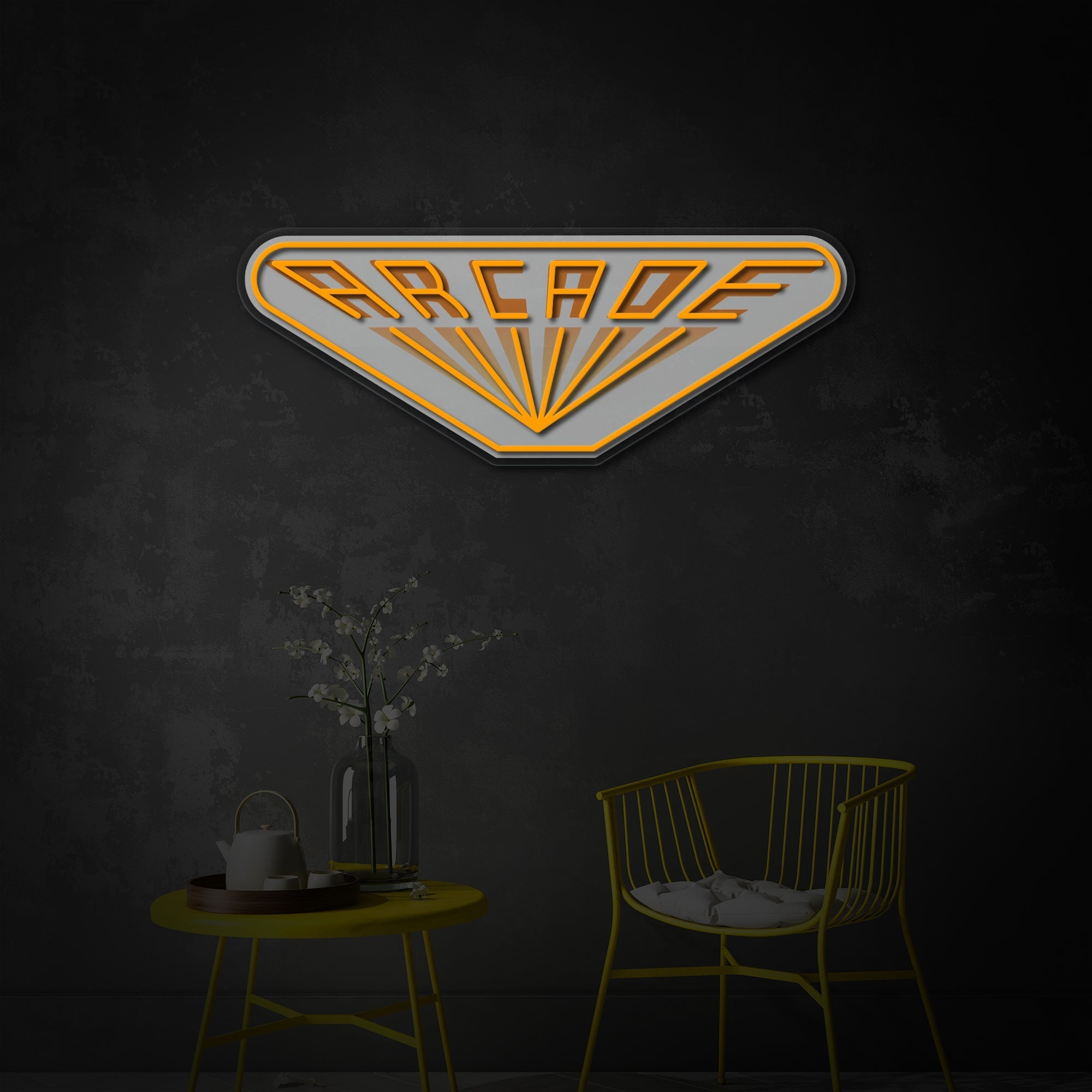 "Arcade, Game Logo, TV inspiriert, Fans Geschenk" UV-bedruckt LED-Neonschild