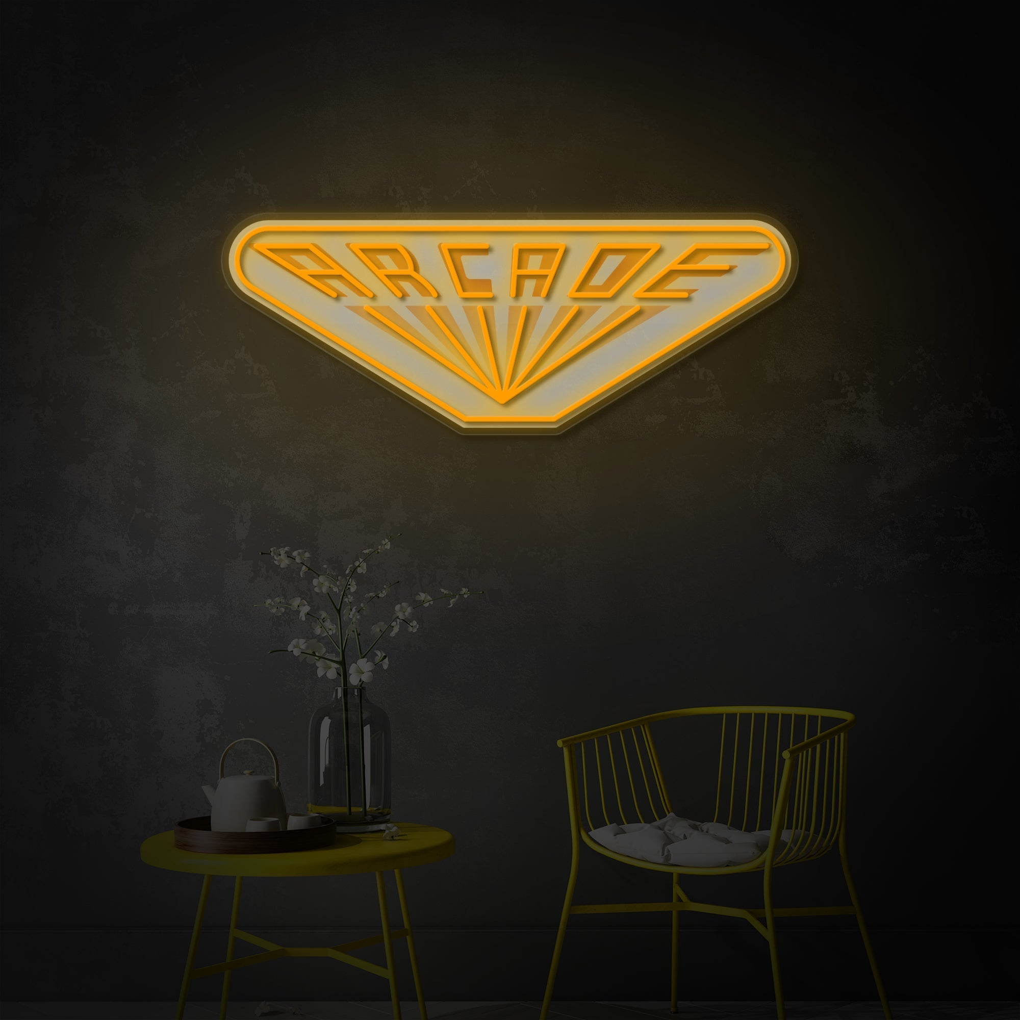 "Arcade, Game Logo, TV inspiriert, Fans Geschenk" UV-bedruckt LED-Neonschild