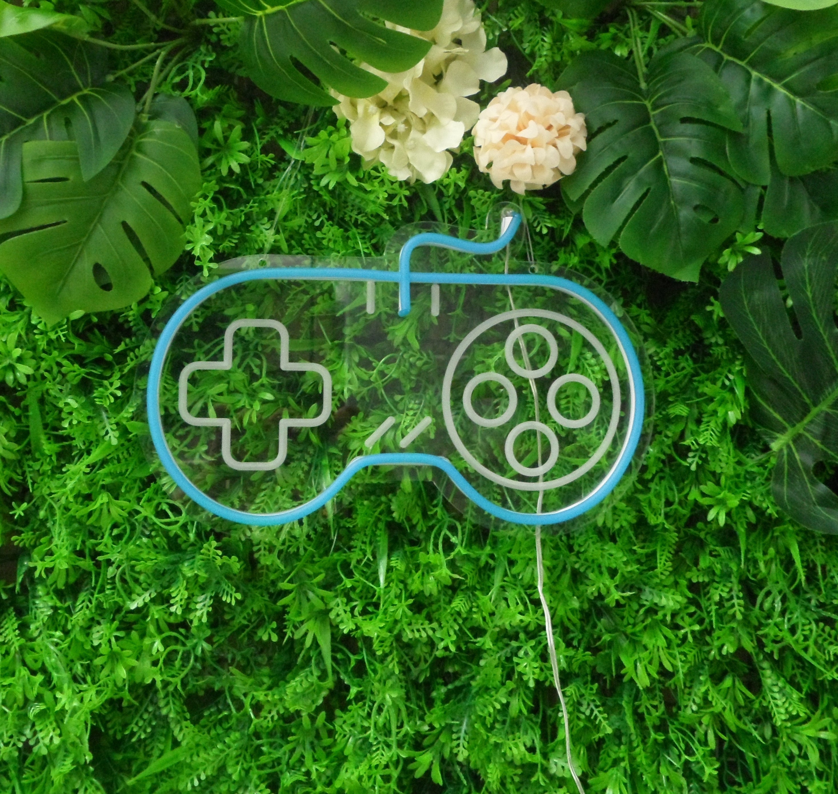 "Spielcontroller" Mini Neonschrift