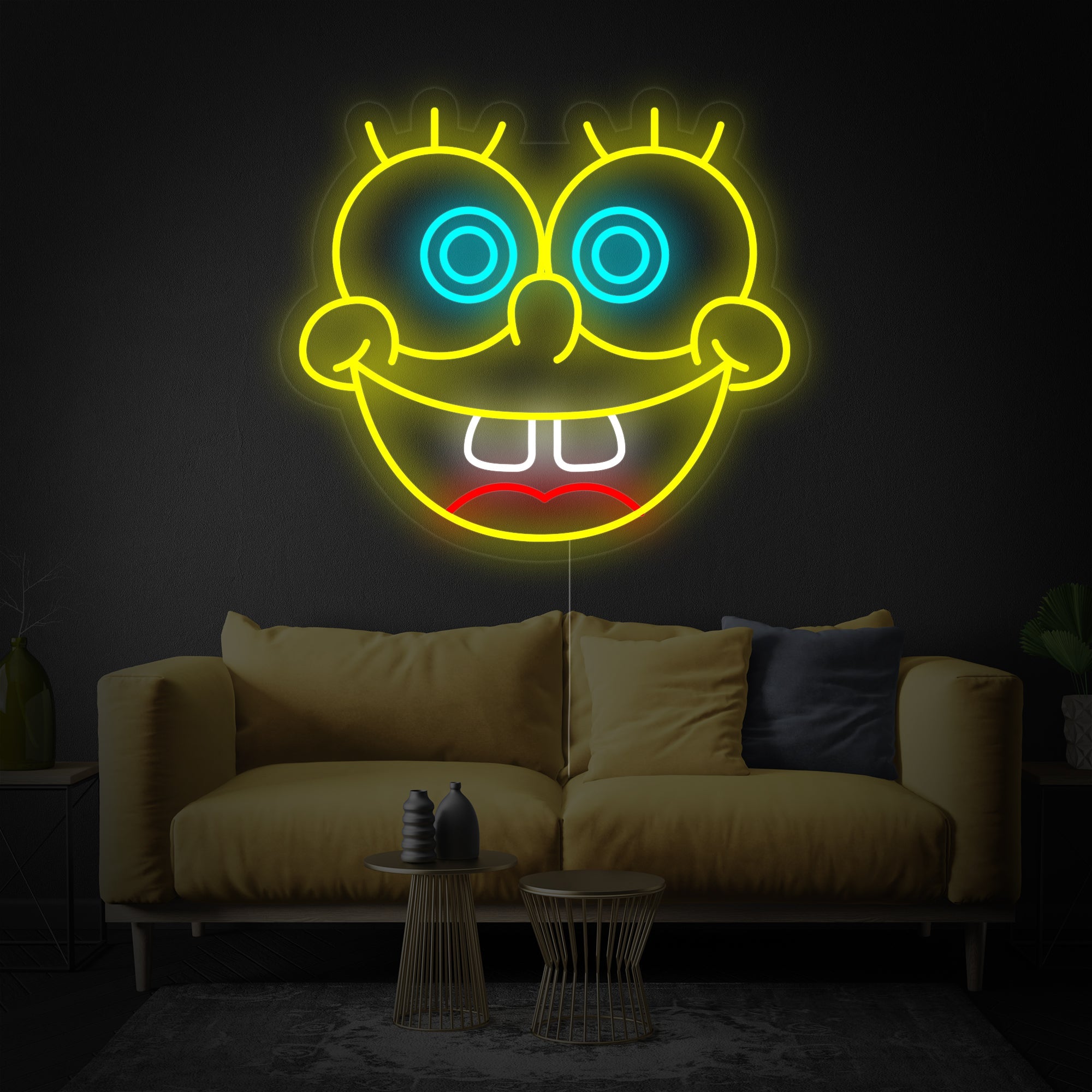 "Bob Cartoon" Neonschrift