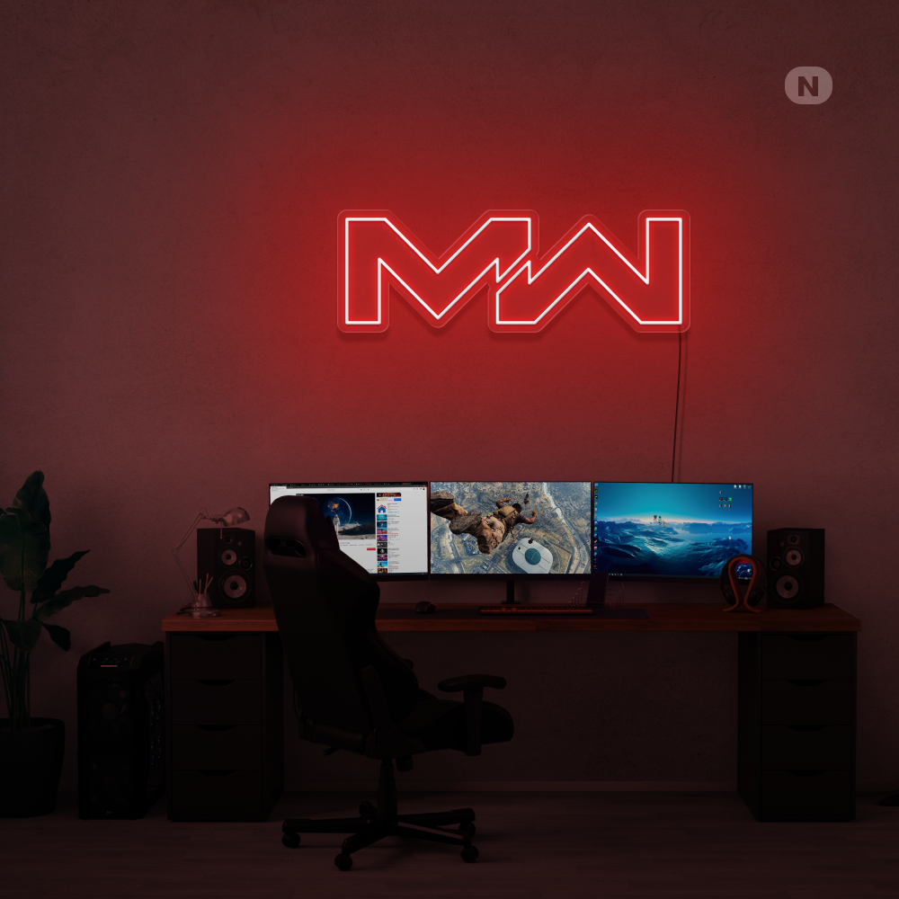Neon Schild MW