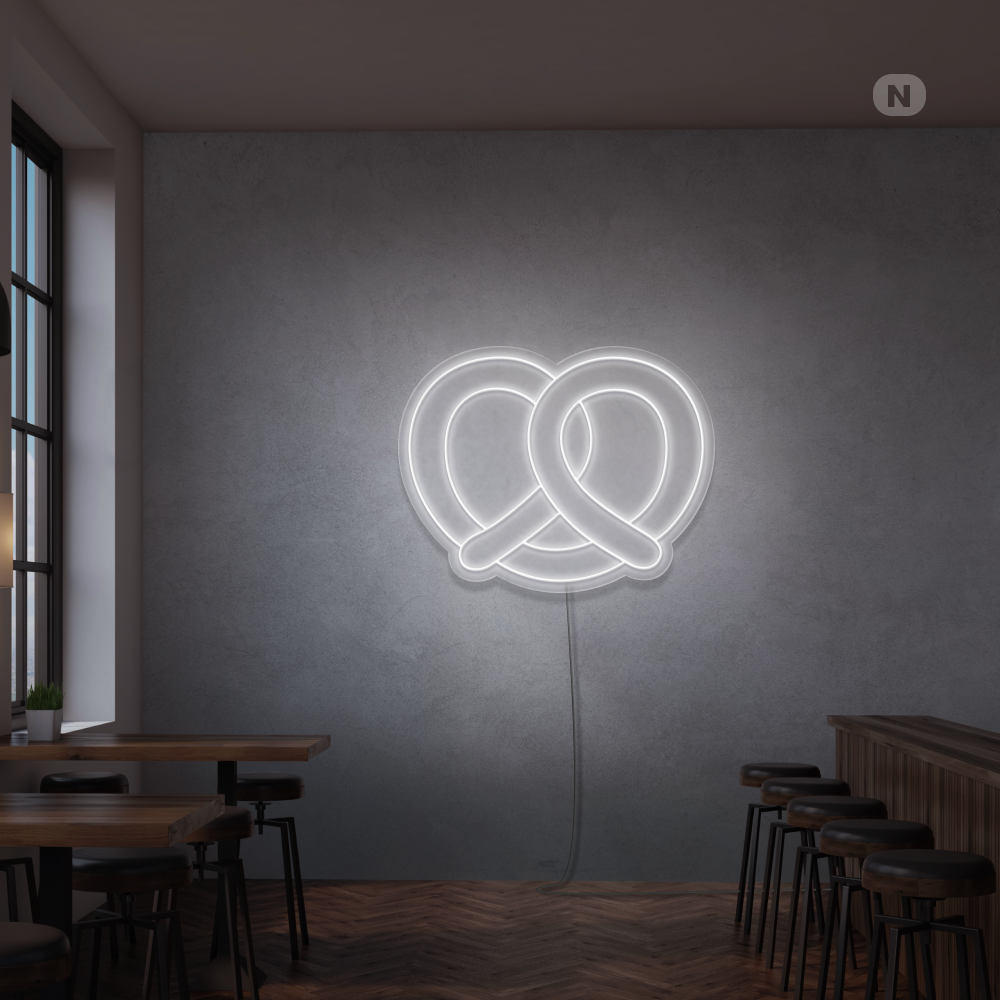 Neon Schild Bäcker