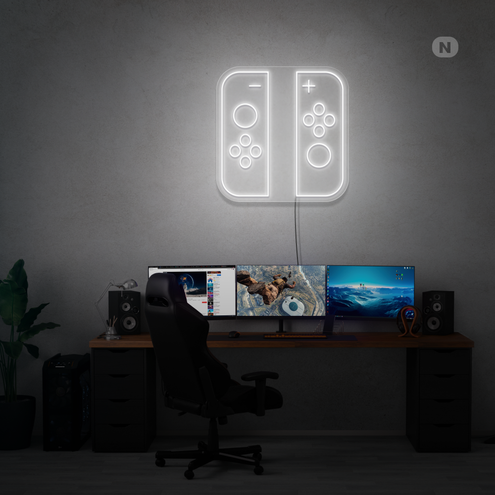 Neon Schild Spielen