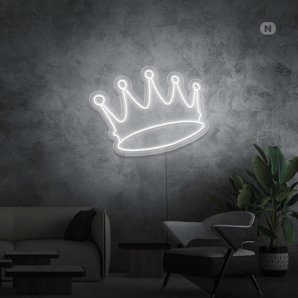 Neon Schild Krone