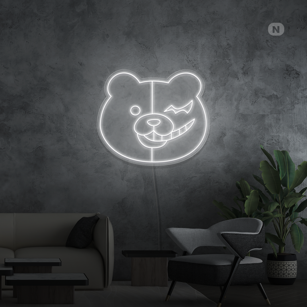 Neon Schild Bär