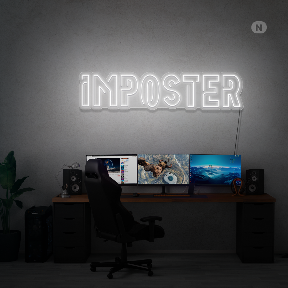 Neon Schild Imposter