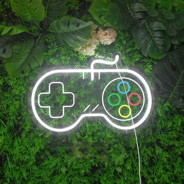 "Spielcontroller" Mini Neonschrift