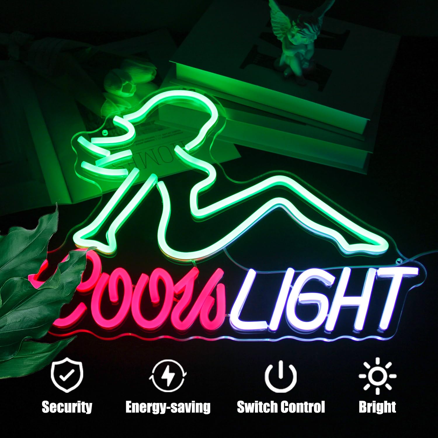 Crs Light Neonlampe – Trendige LED-Leuchtreklame für moderne Deko