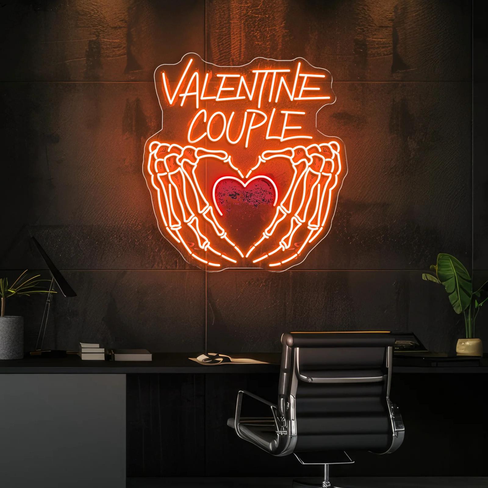 Ein Herz aus Knochen – Das ultimative Neonlicht Kunstwerk zum Valentinstag
