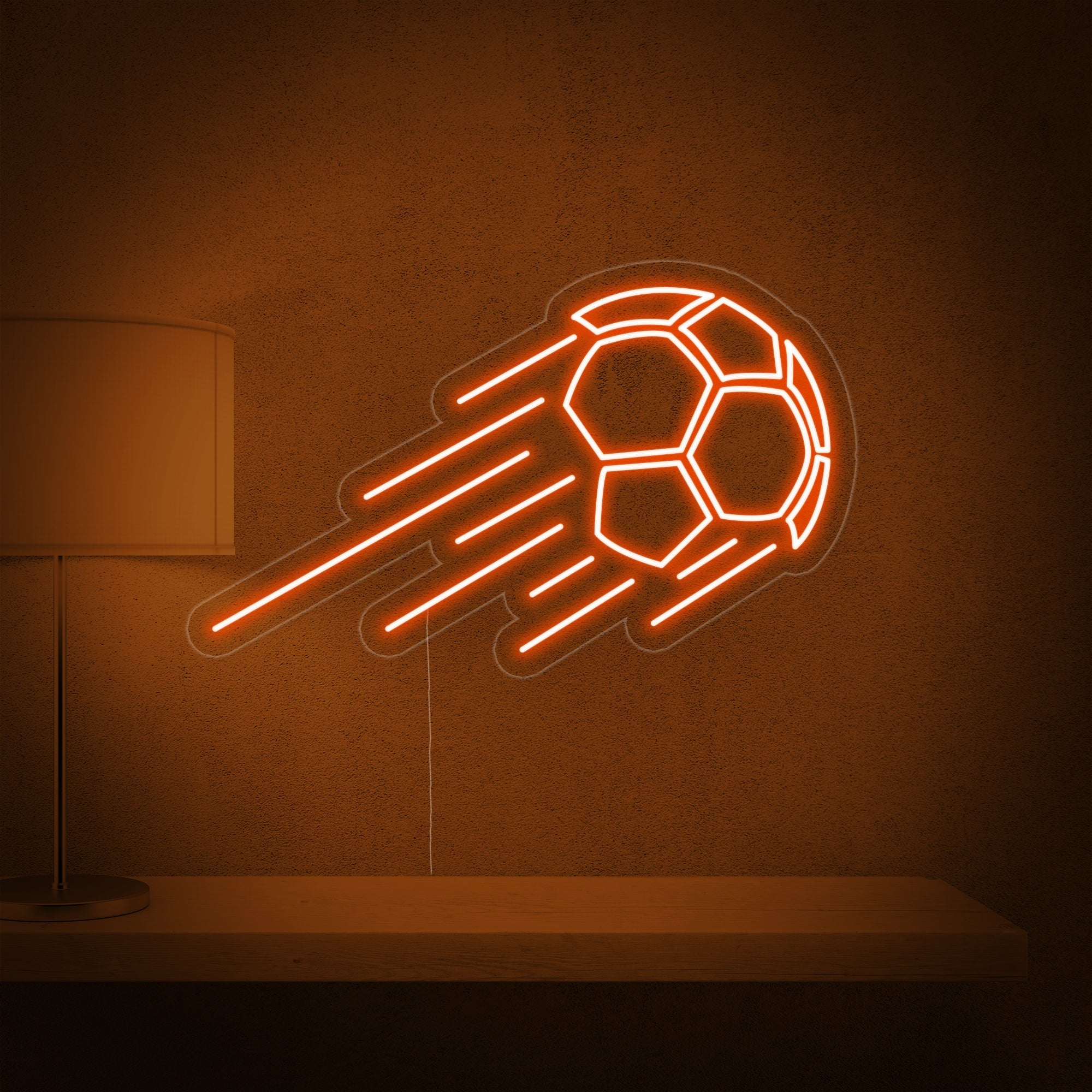 "Fußball" Neonschrift