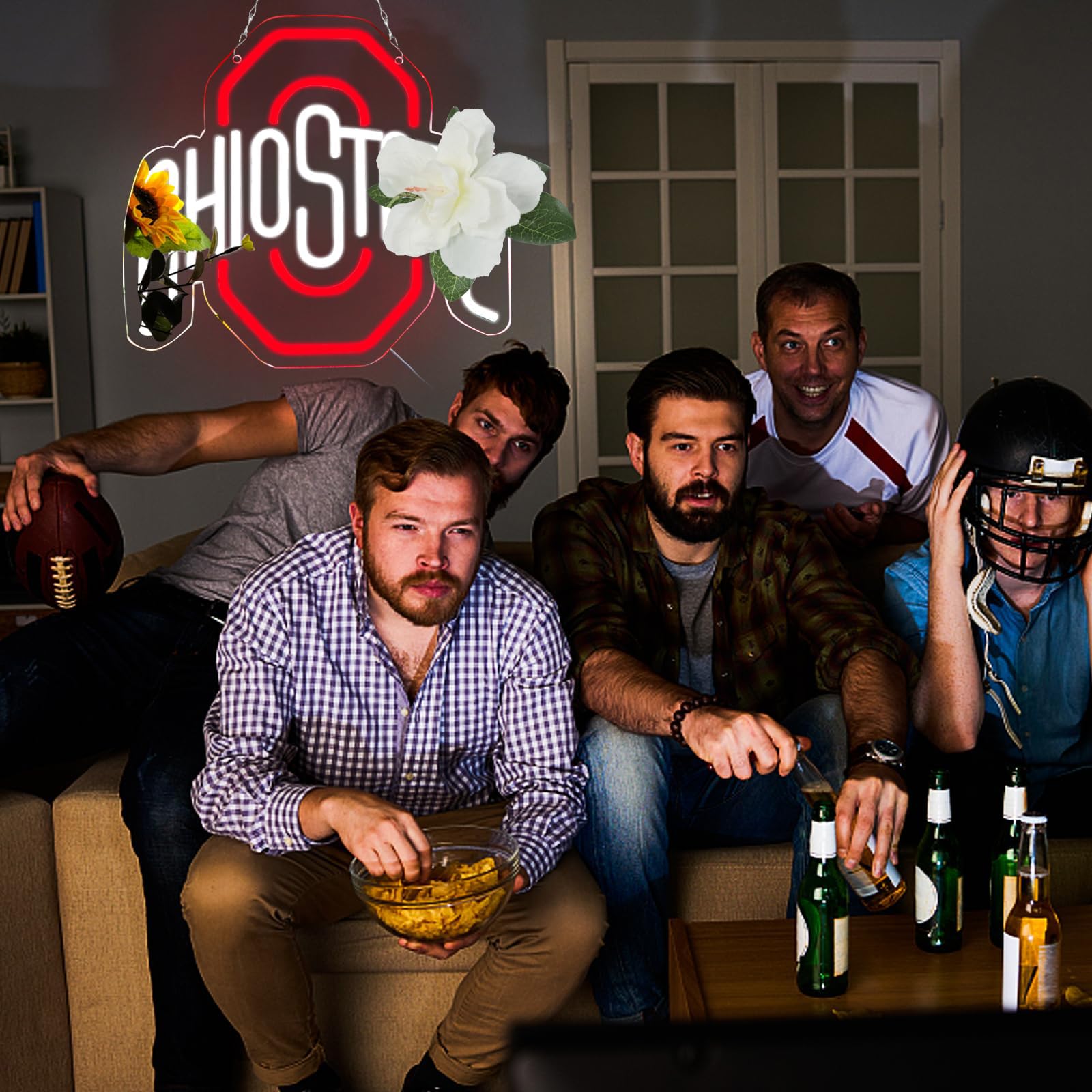 Fußball Neonlampe – Stylische LED-Deko für Sportfans