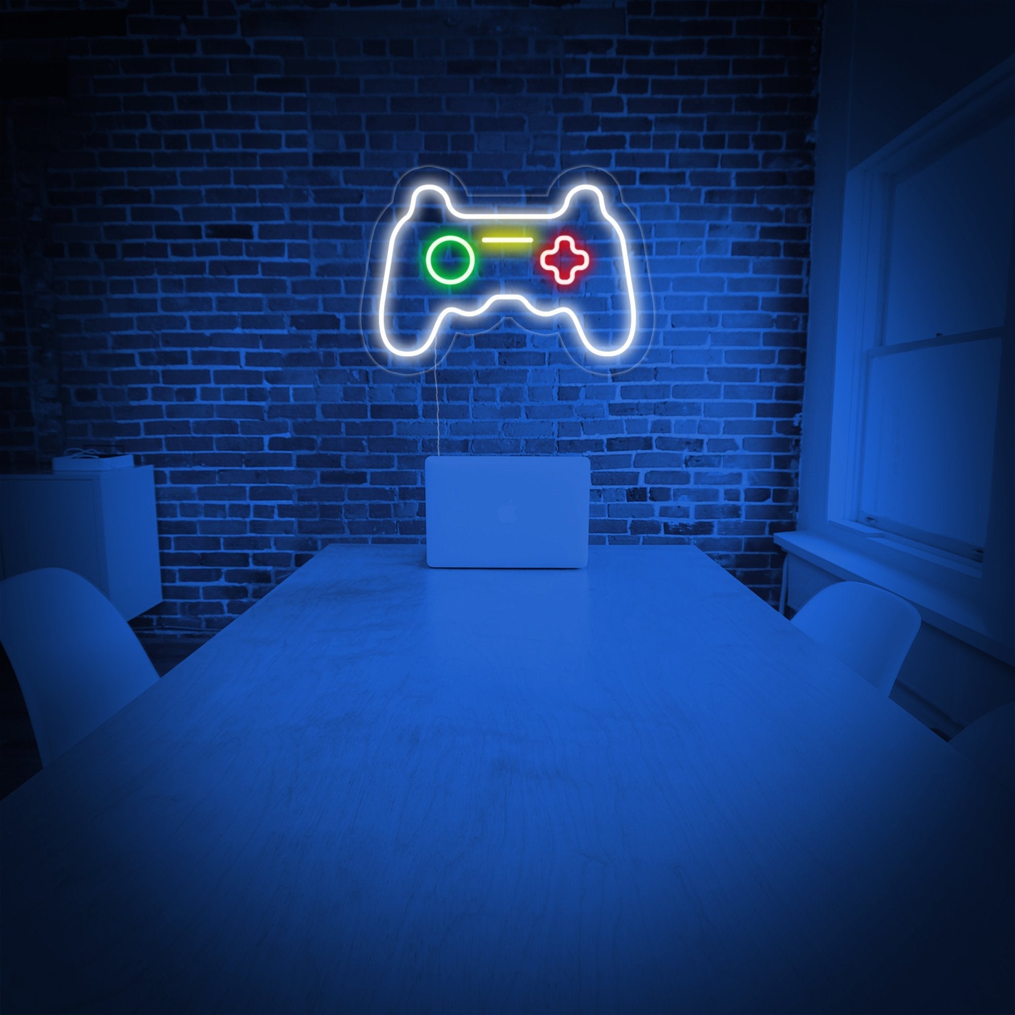 "Gamepad, Gamer-Dekor" Neonschrift
