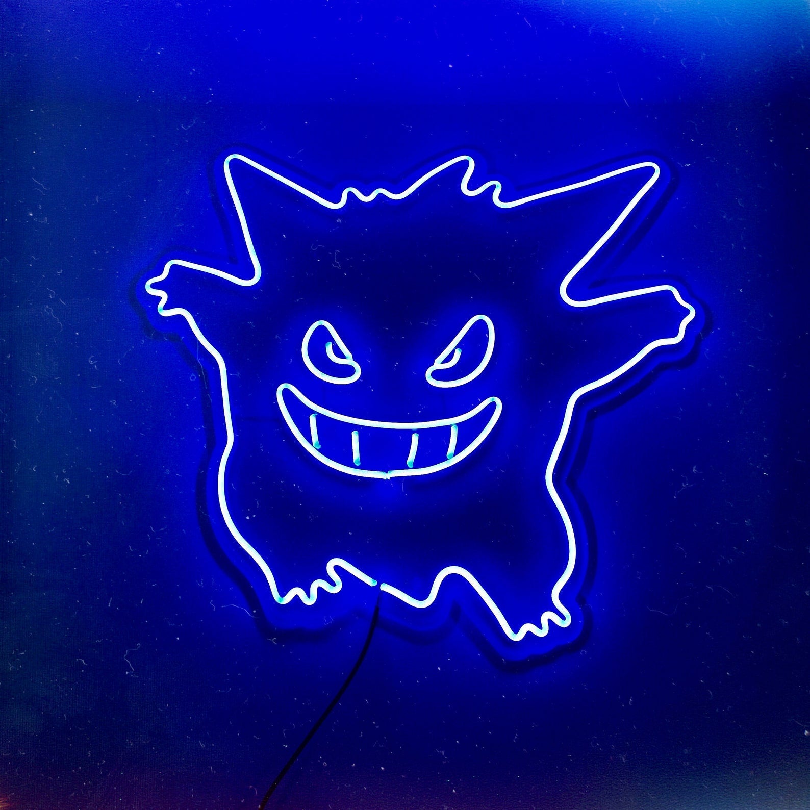 "Gengar, Pokemon Zimmerdekor" Neonschrift