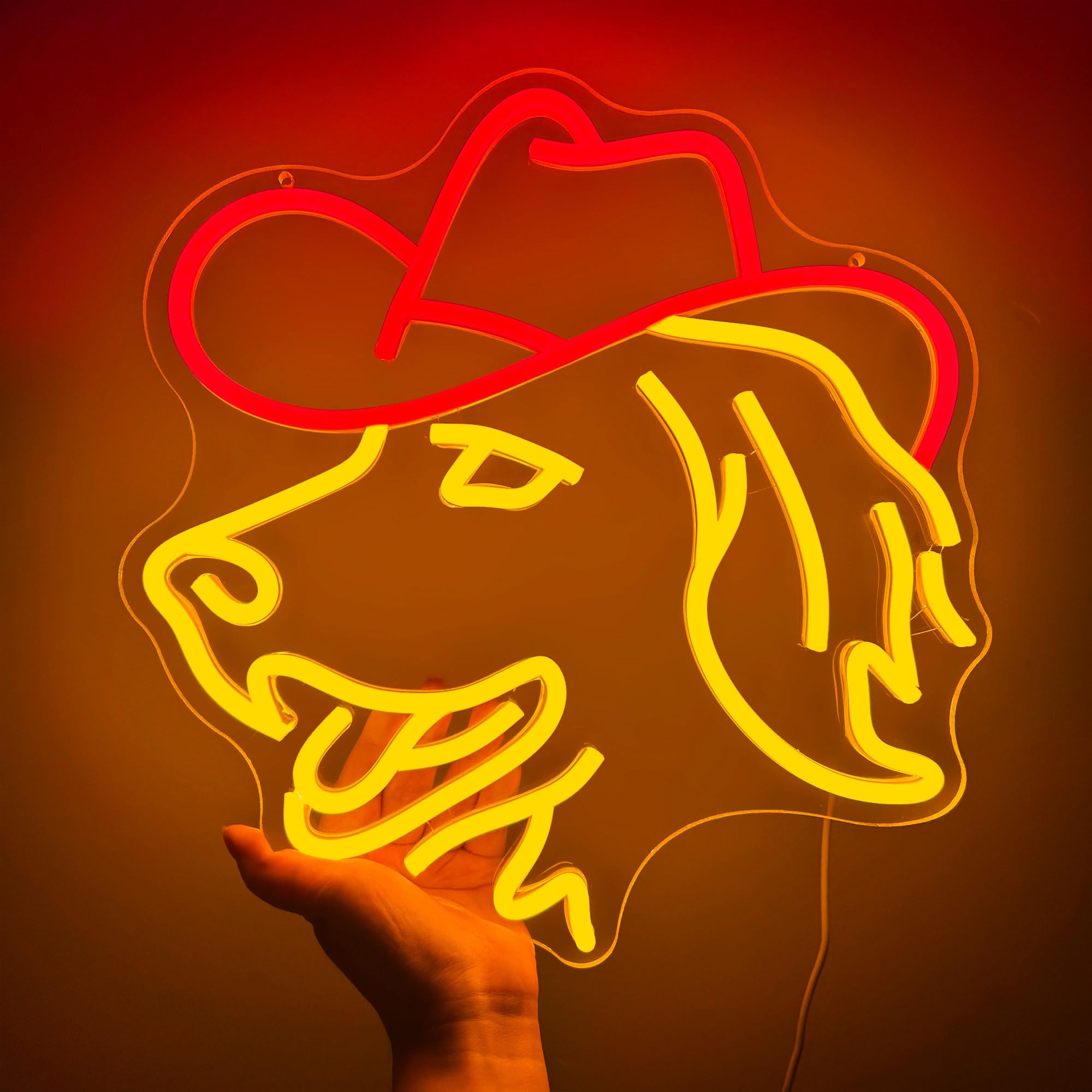 Golden Retriever Neonlampe – Lustige LED-Deko für Zuhause & Geschenkideen