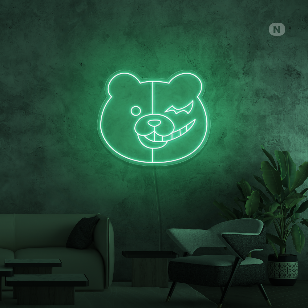 Neon Schild Bär
