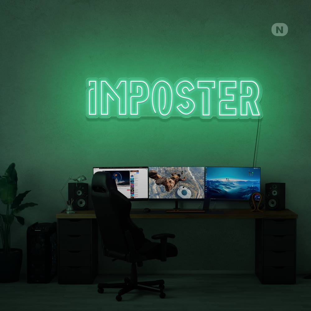 Neon Schild Imposter