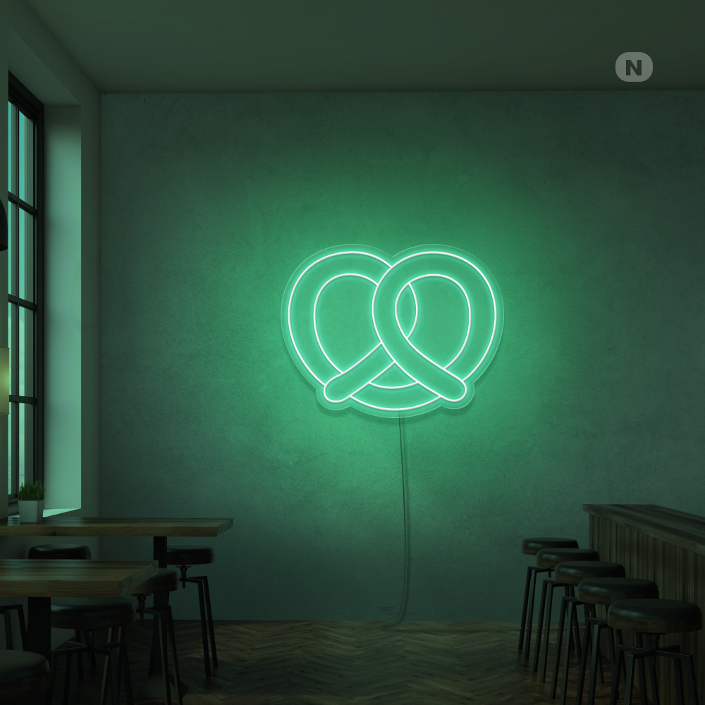 Neon Schild Bäcker