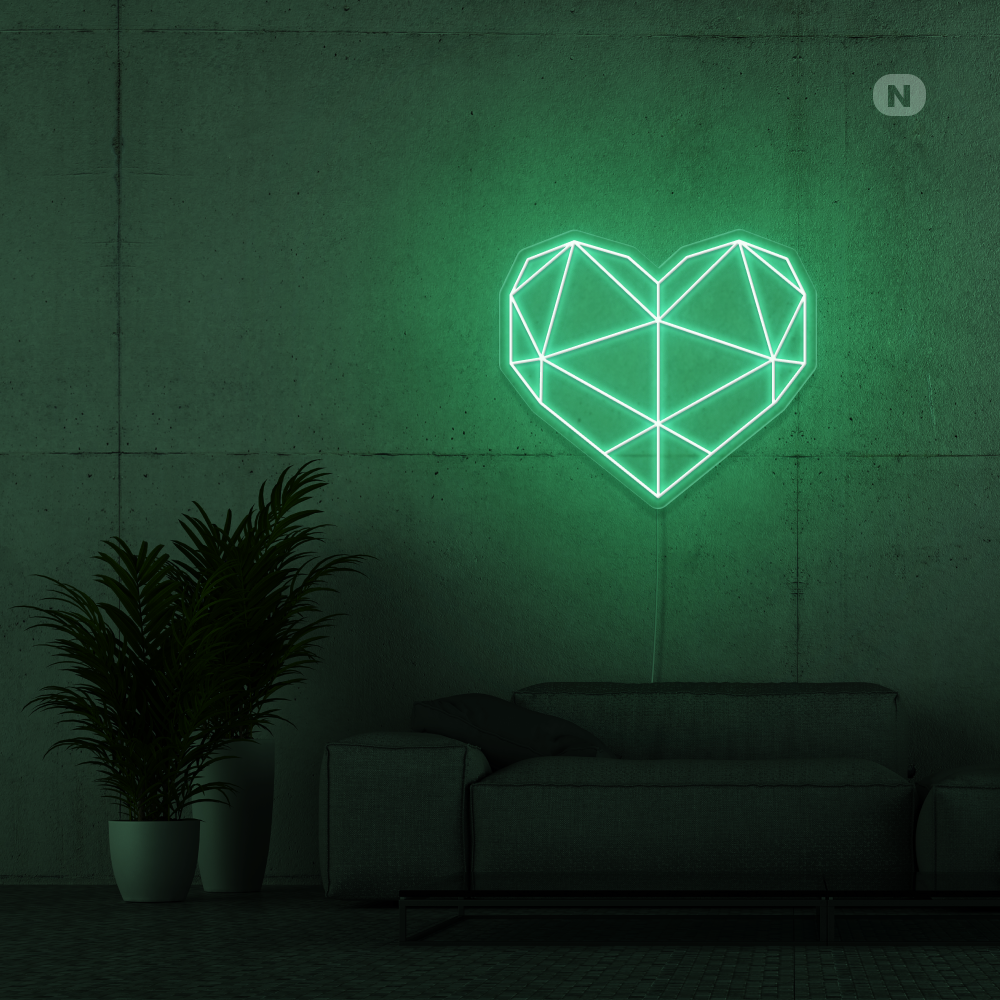 Neon Schild Herz