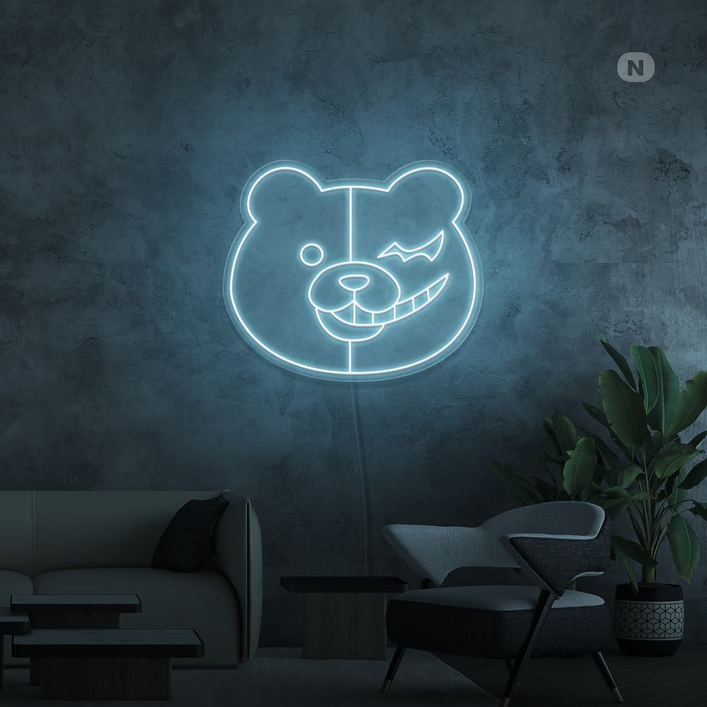 Neon Schild Bär