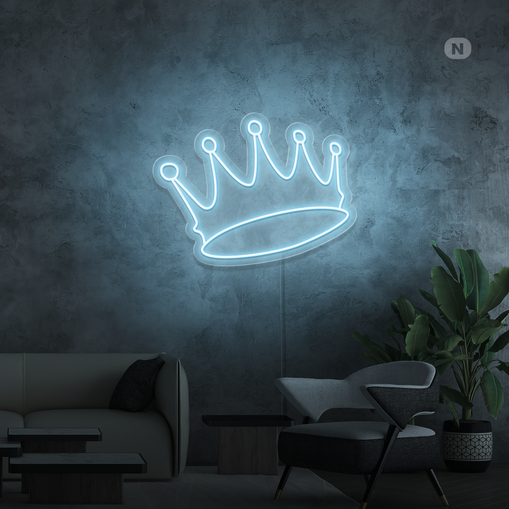 Neon Schild Krone
