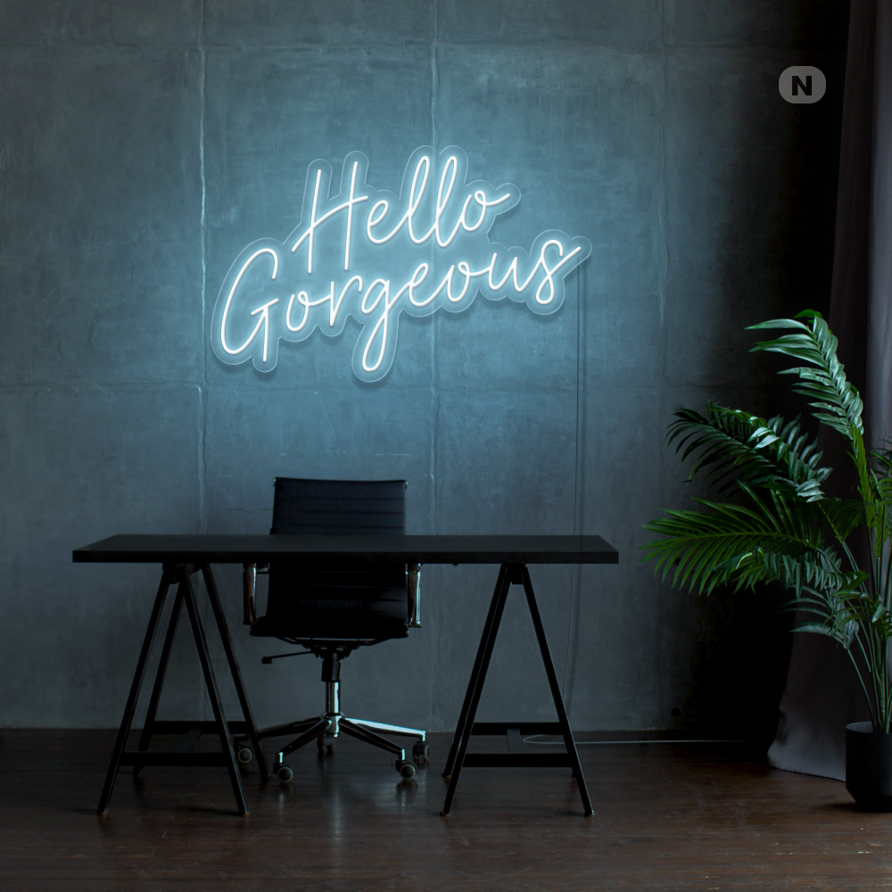Neon Schild Hello Gorgeous