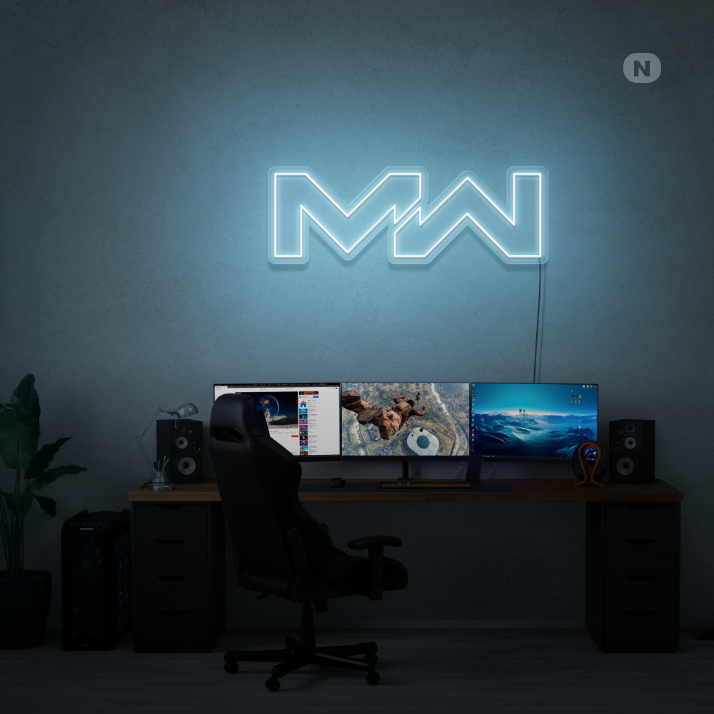 Neon Schild MW