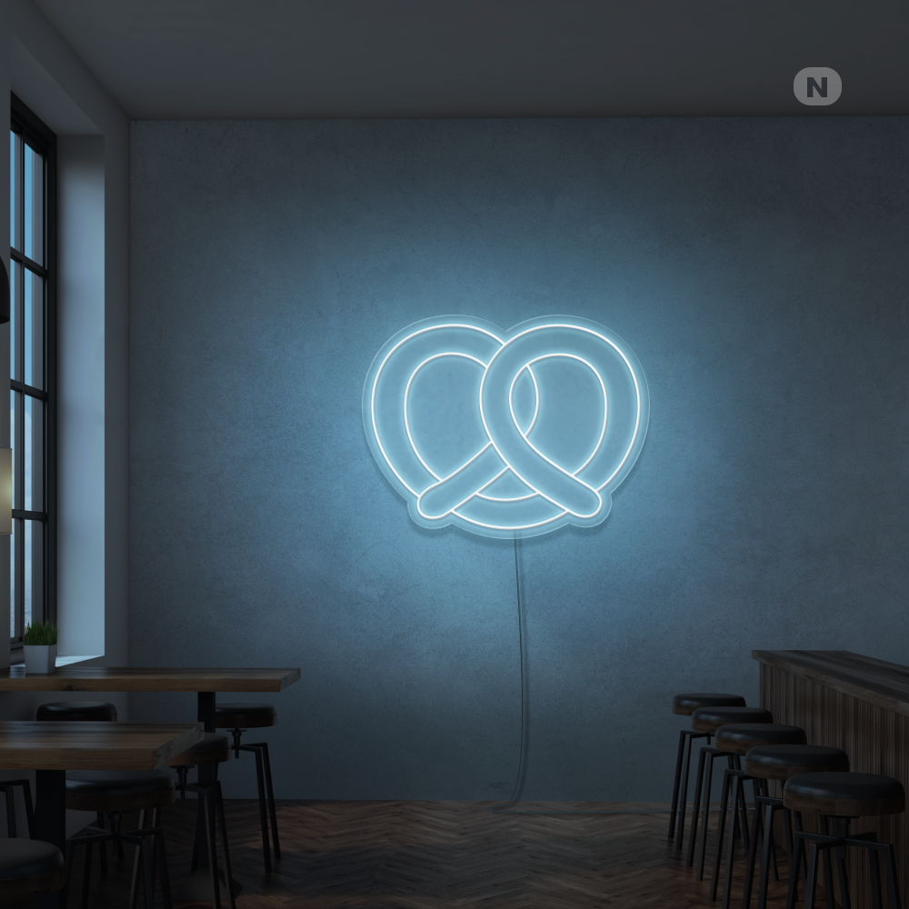 Neon Schild Bäcker