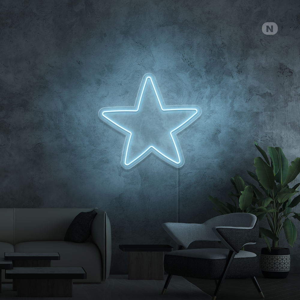 Neon Schild Stern