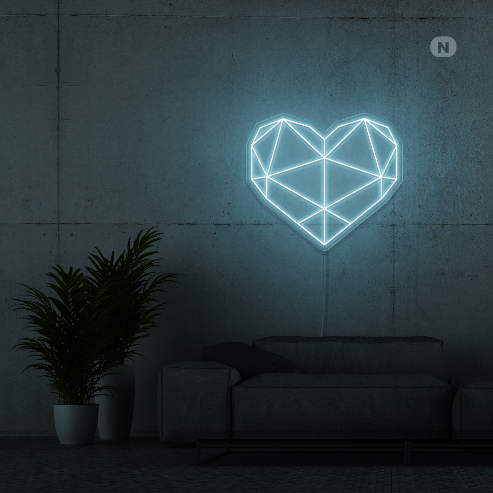 Neon Schild Herz