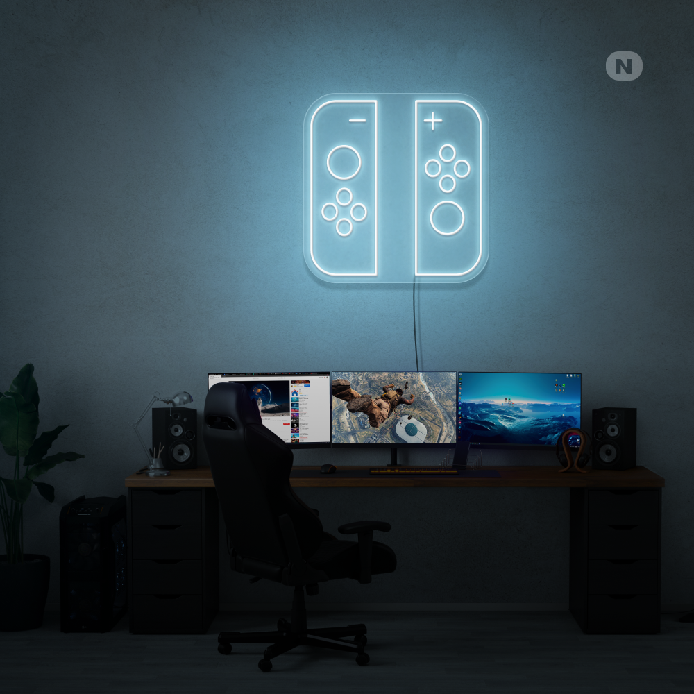 Neon Schild Spielen