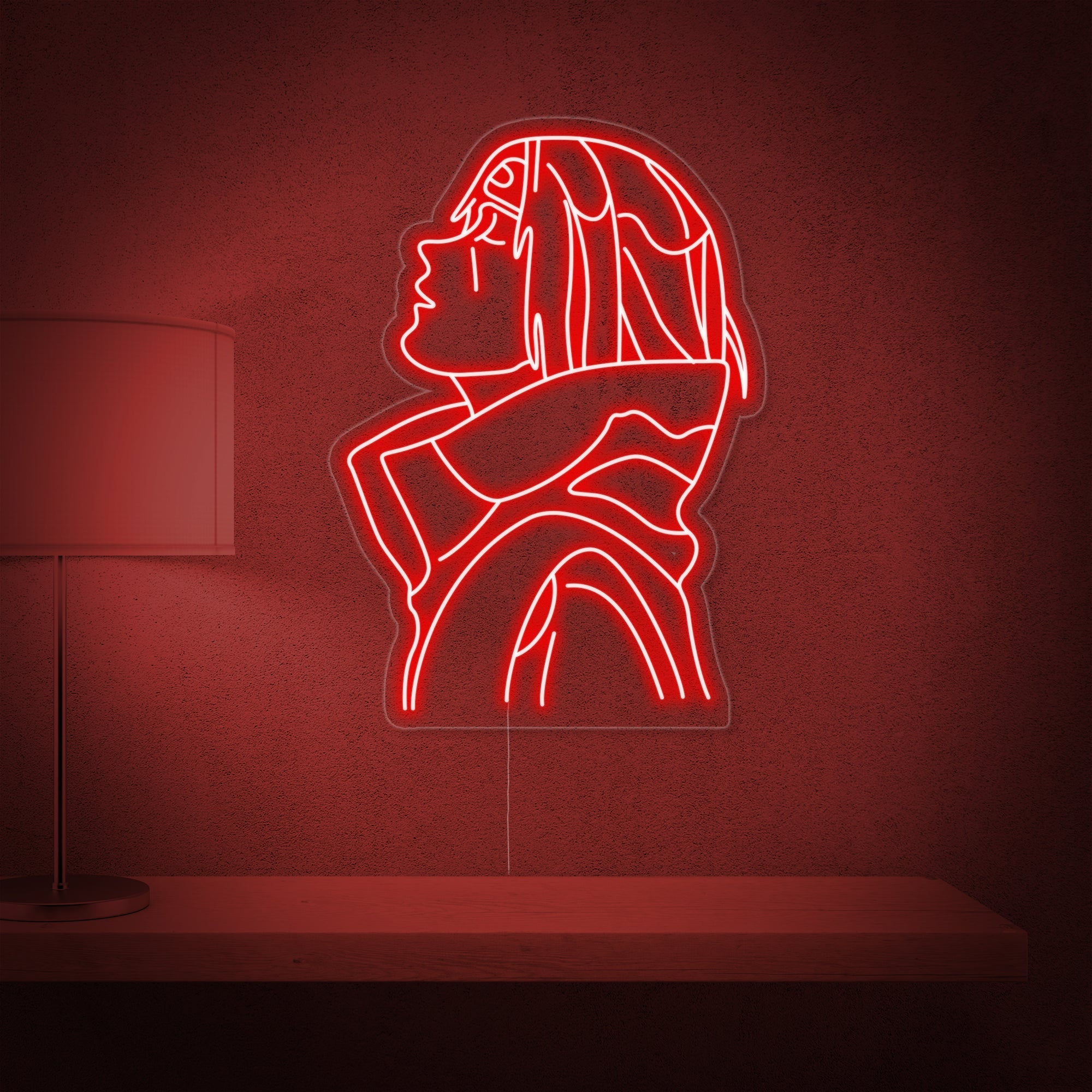 "Itachi Uchiha" Neonschrift