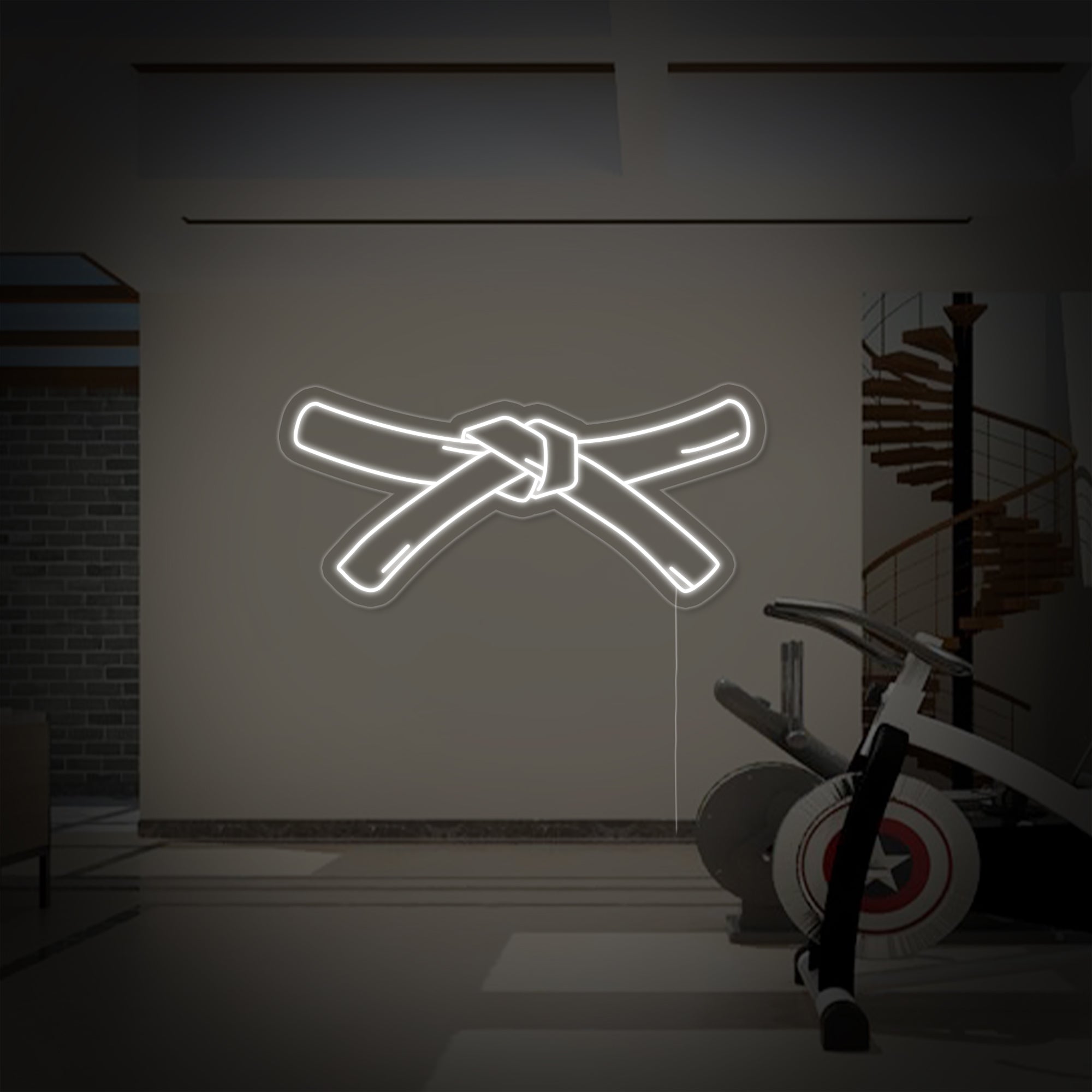 "Karate" Neonschrift