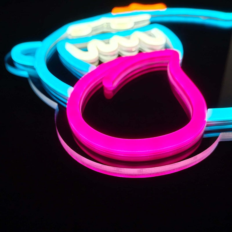 King Boo The Ghost Face LED Neonlicht