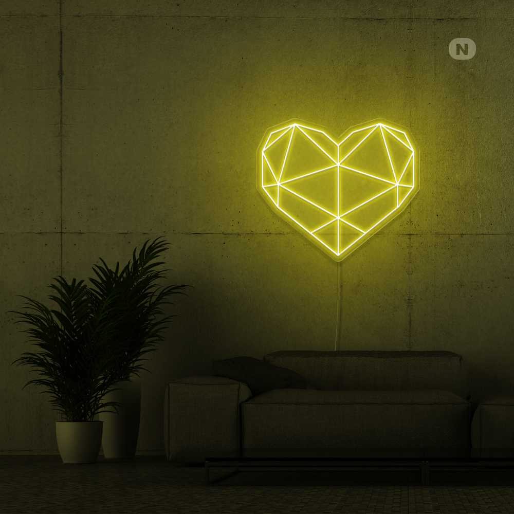 Neon Schild Herz