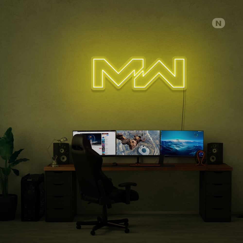 Neon Schild MW
