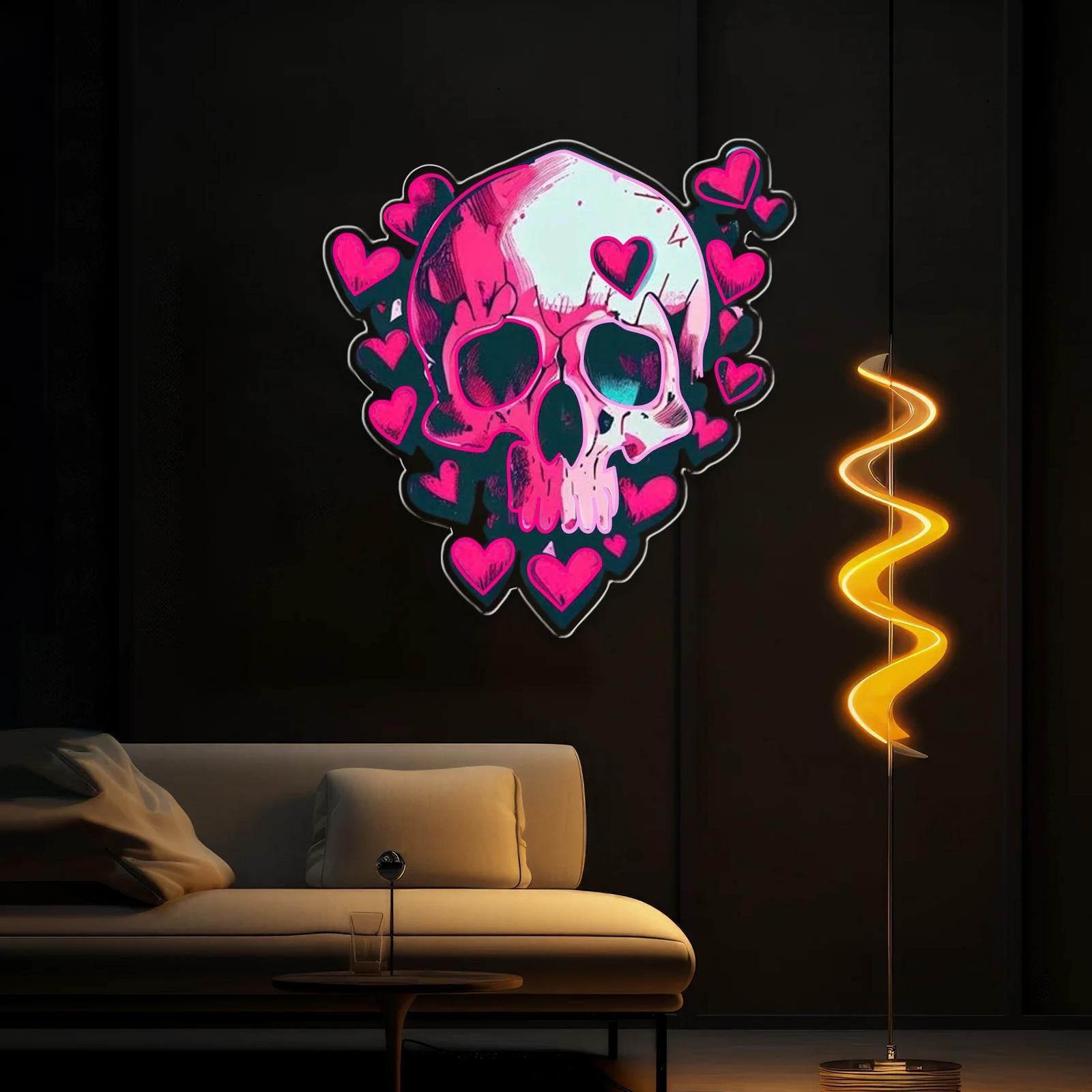 Liebe, die niemals stirbt – Das perfekte Neonlicht-Kunstwerk für den Valentinstag
