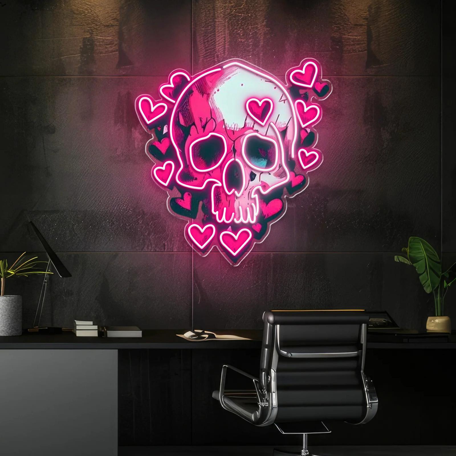 Liebe, die niemals stirbt – Das perfekte Neonlicht-Kunstwerk für den Valentinstag