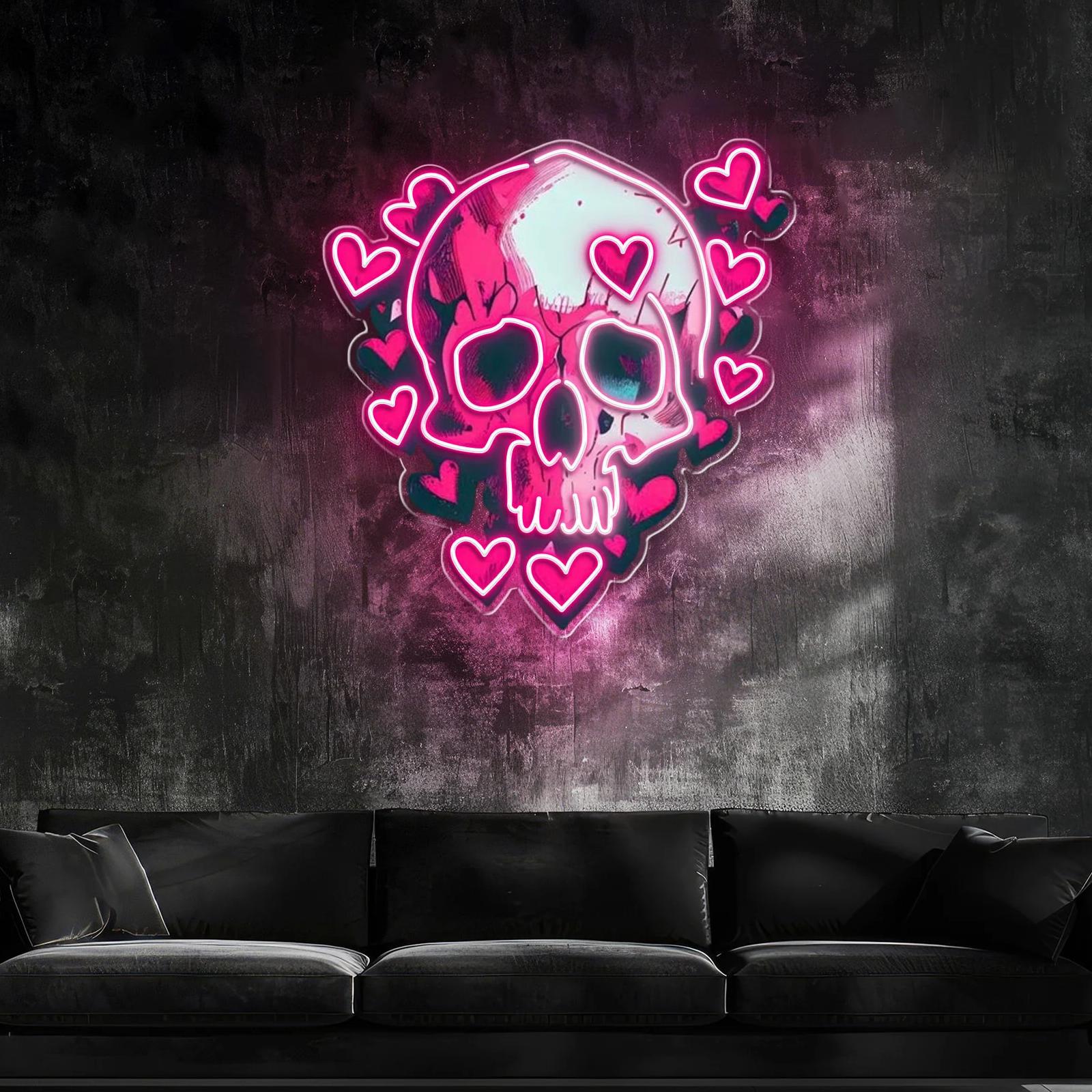 Liebe, die niemals stirbt – Das perfekte Neonlicht-Kunstwerk für den Valentinstag