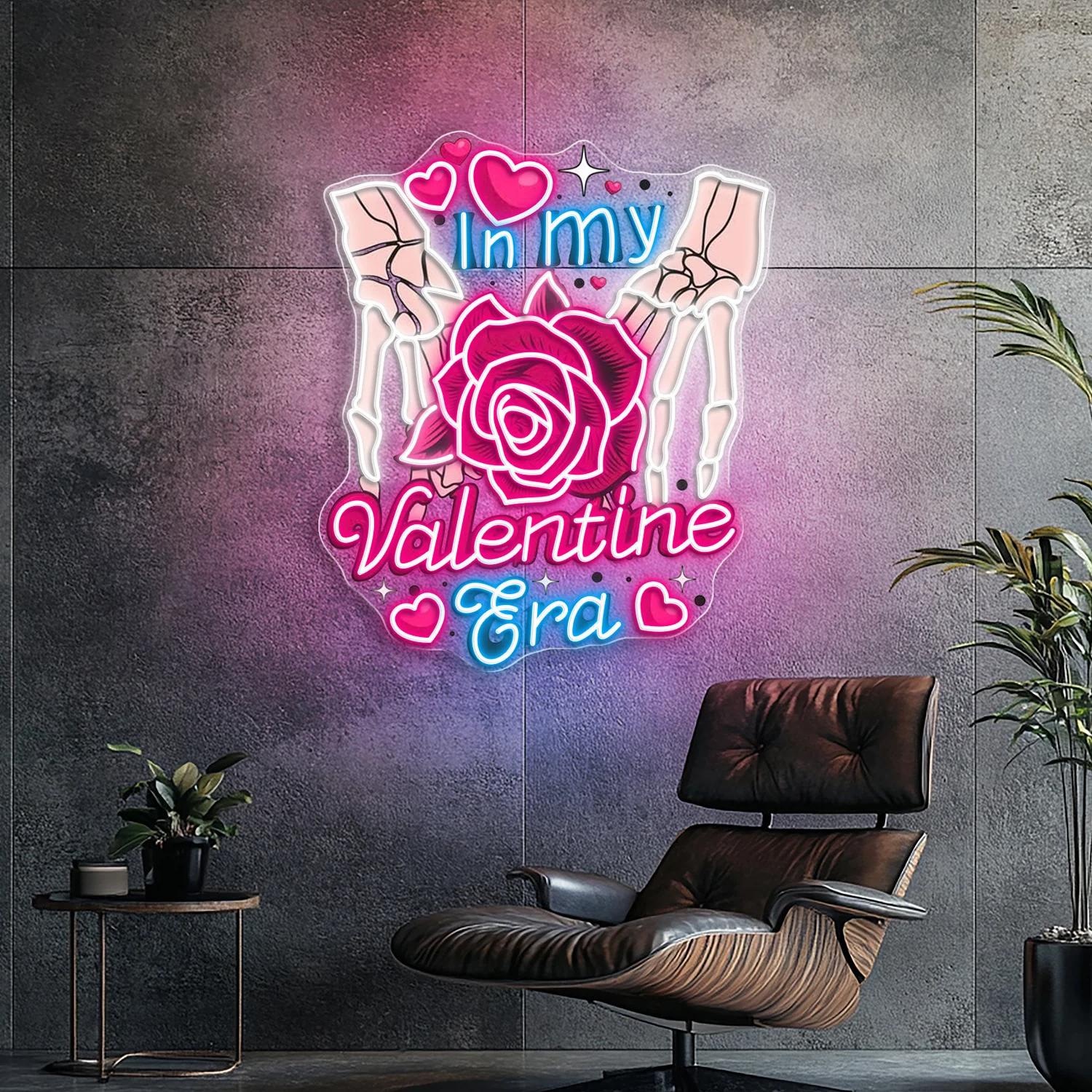 Liebe, tödliche und untote, bestes Geschenk zum Valentinstag, Neonlicht-Kunstwerk
