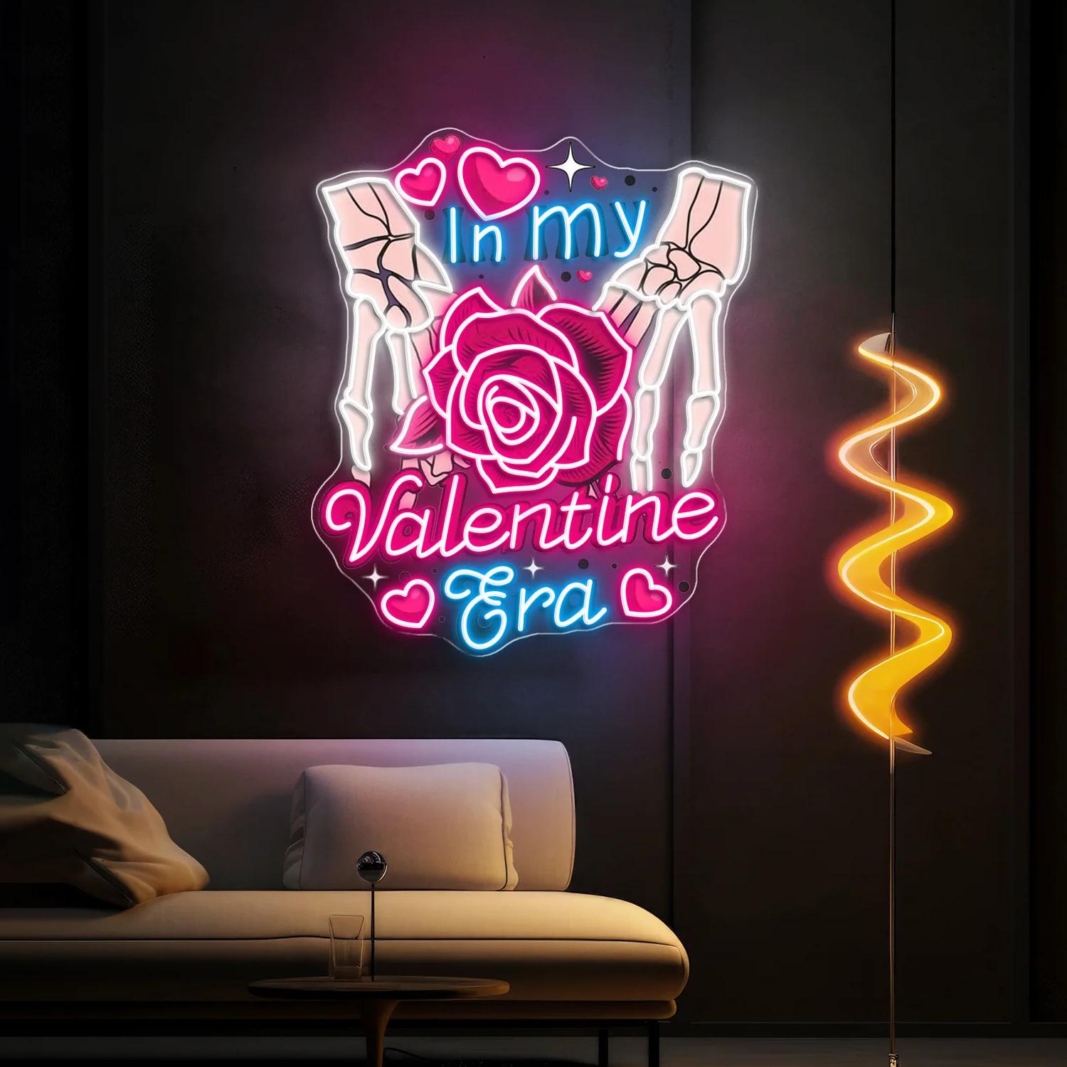 Liebe, tödliche und untote, bestes Geschenk zum Valentinstag, Neonlicht-Kunstwerk