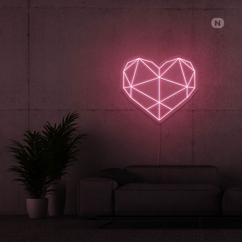 Neon Schild Herz