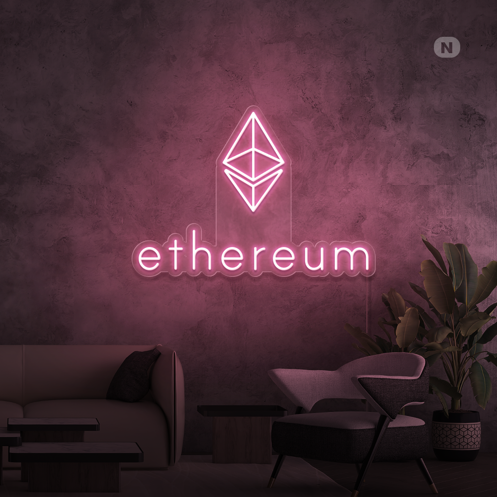 Neon Schild Ethereum