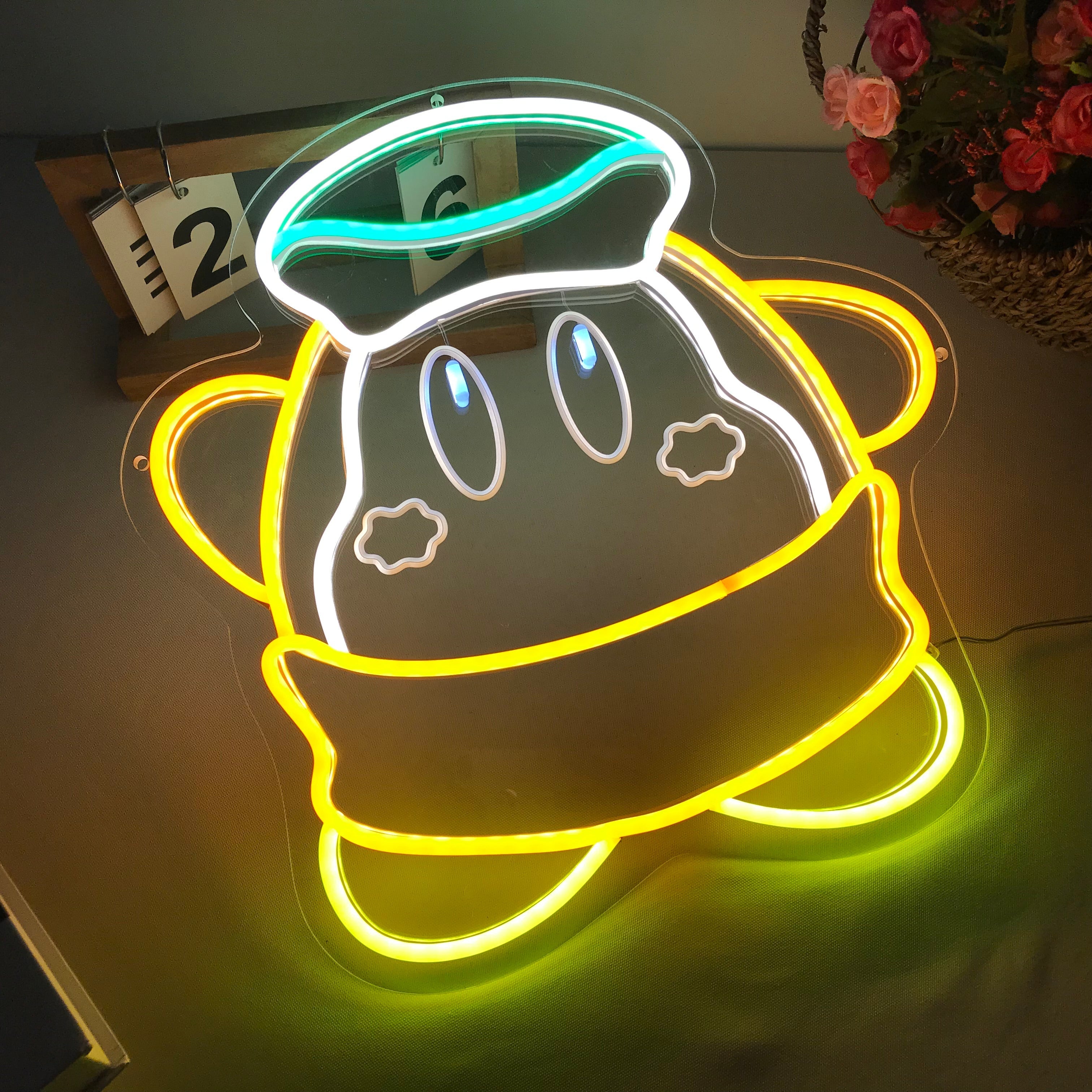 "Luma Star, Spiel Wandkunst" Mini Neonschrift