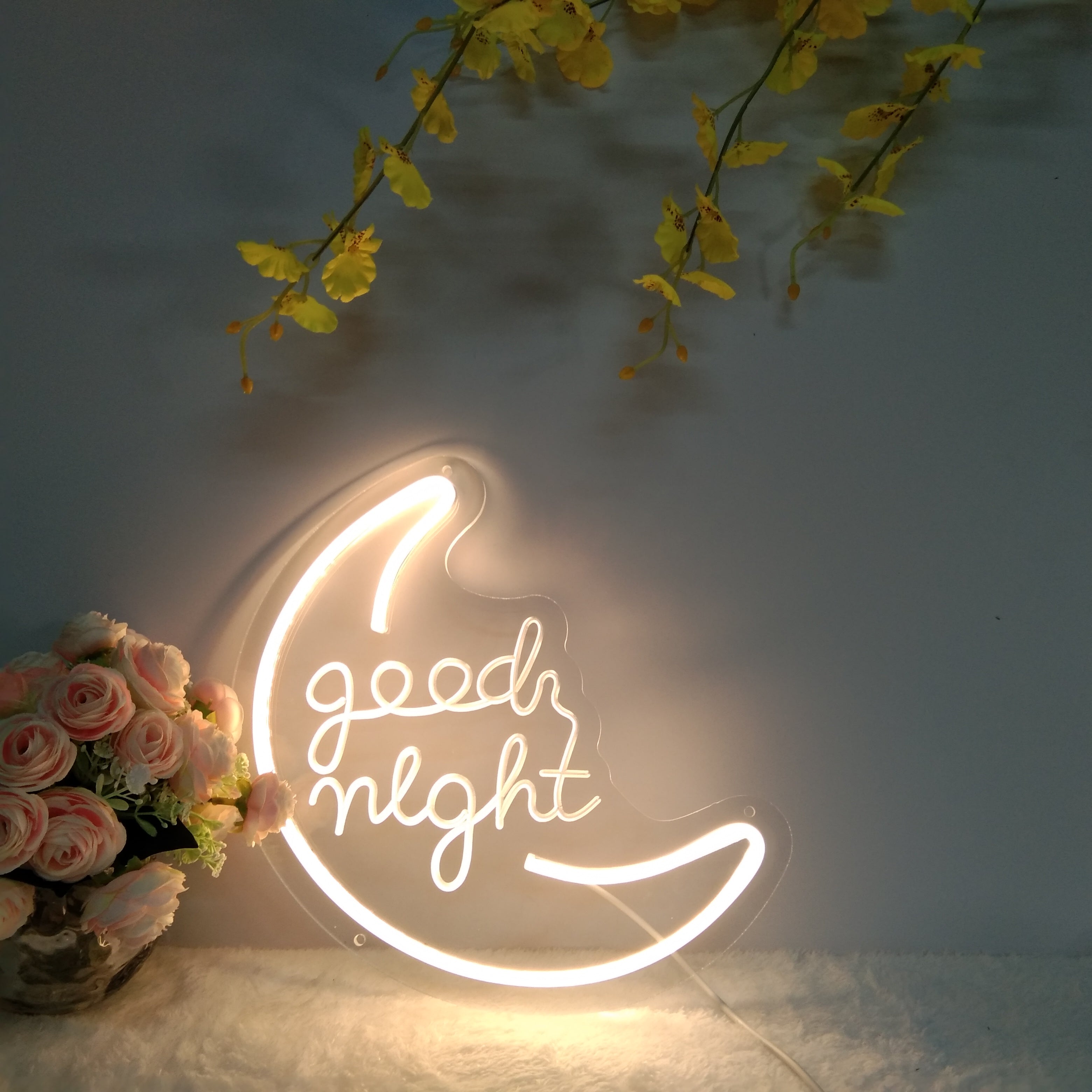 "Mond Stern" USB Mini LED Neonschrift