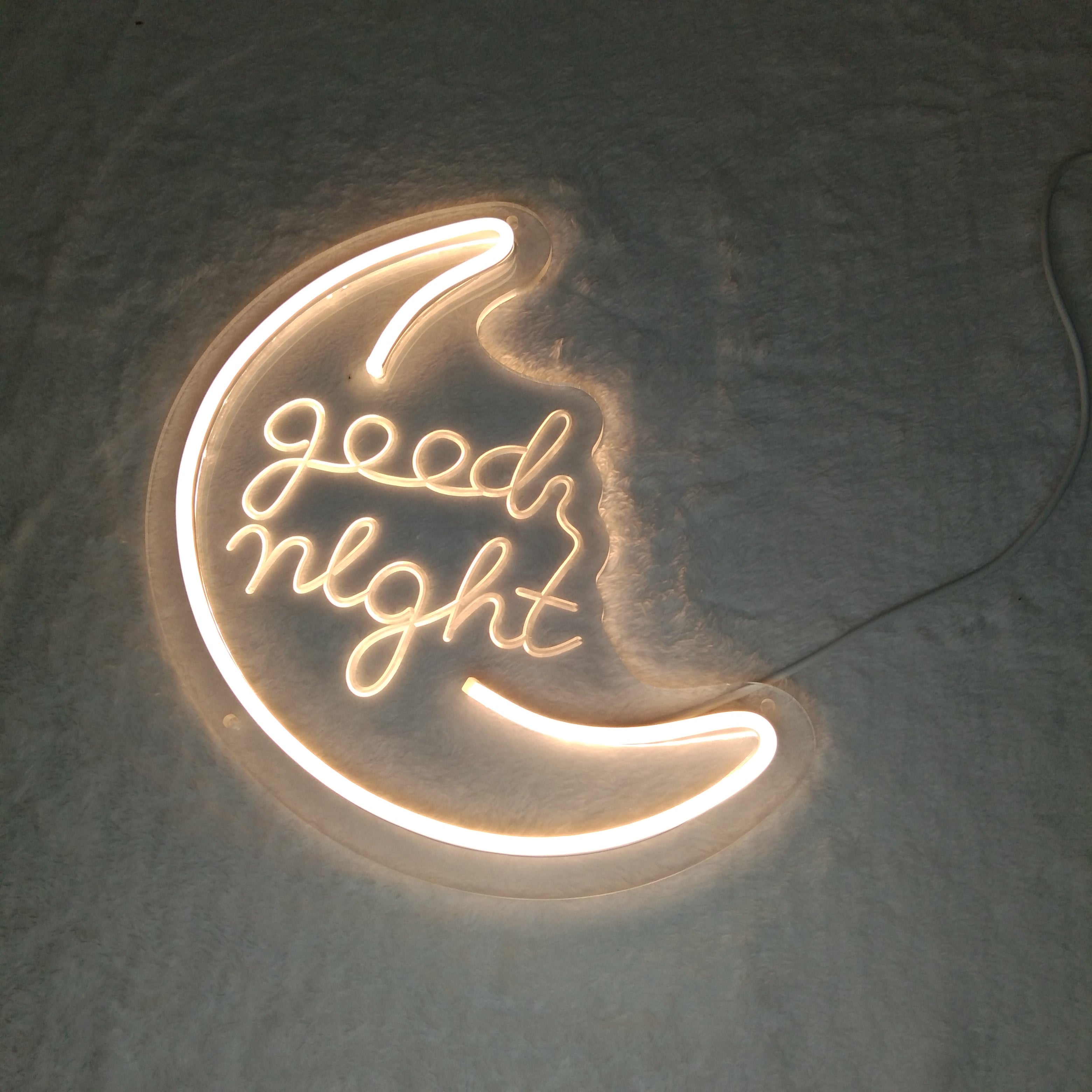 "Mond Stern" USB Mini LED Neonschrift